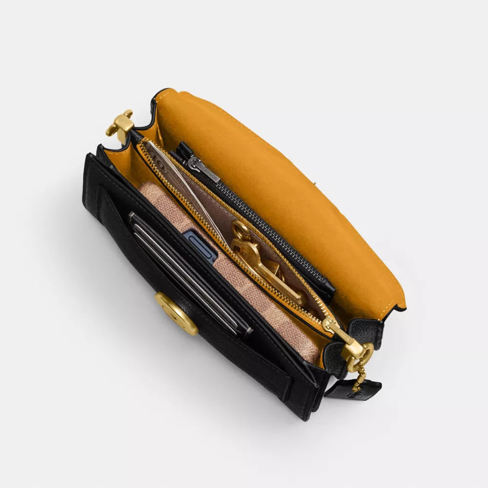 Tabby Shoulder Bag 20 - Brass/Black