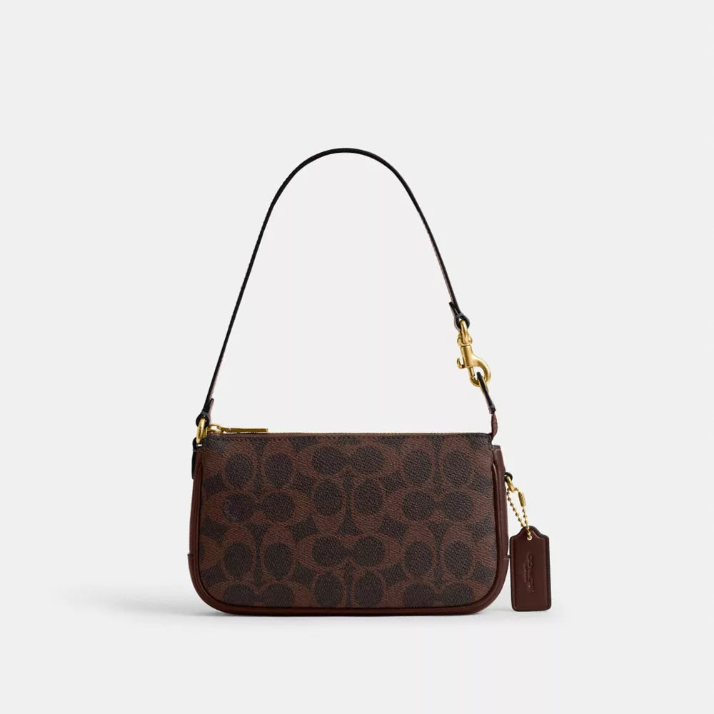 Plaza Bag 18 In Signature Canvas - Coated Canvas/Brass/Maple