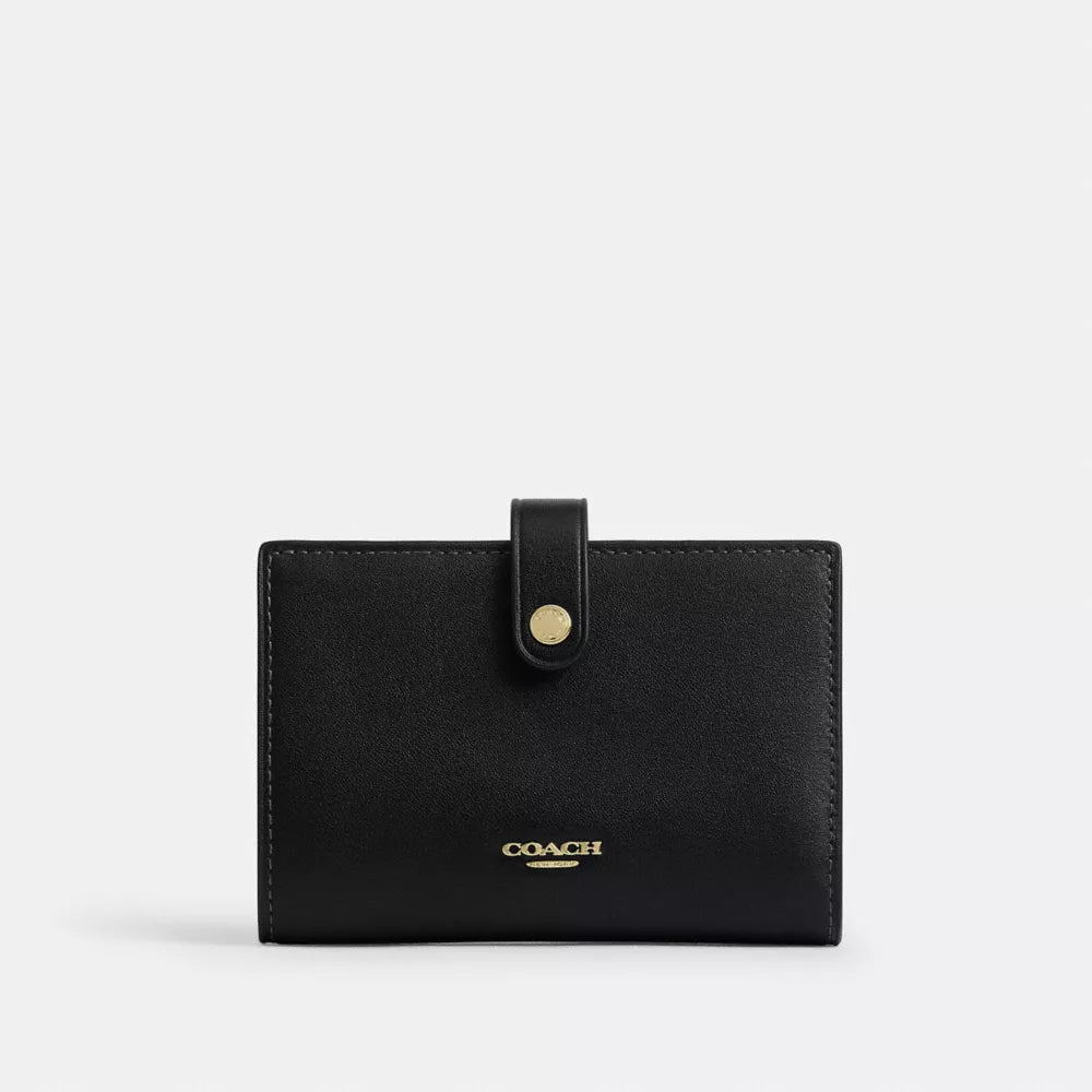 2-In-1 Wallet - Natural Grain Leather/Gold/Black