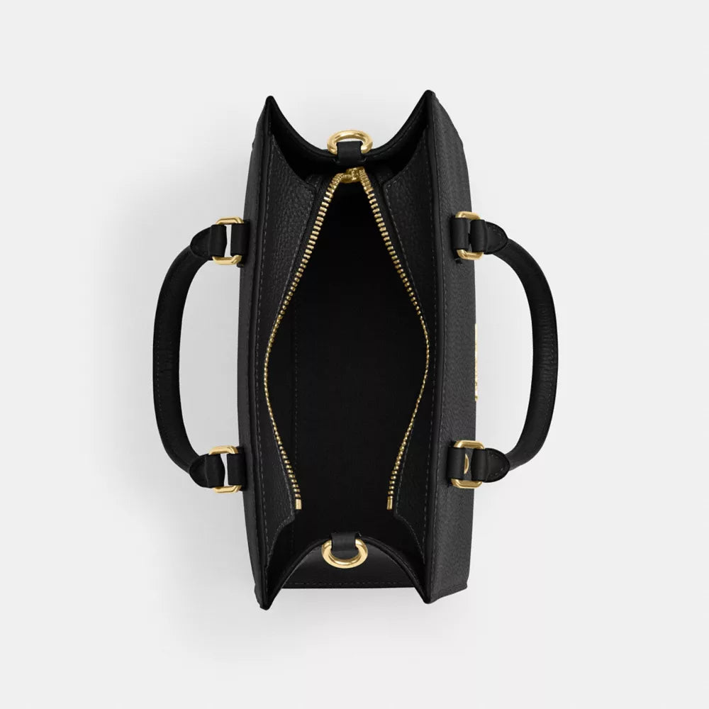 Maggie Small Tote Bag - Gold/Black