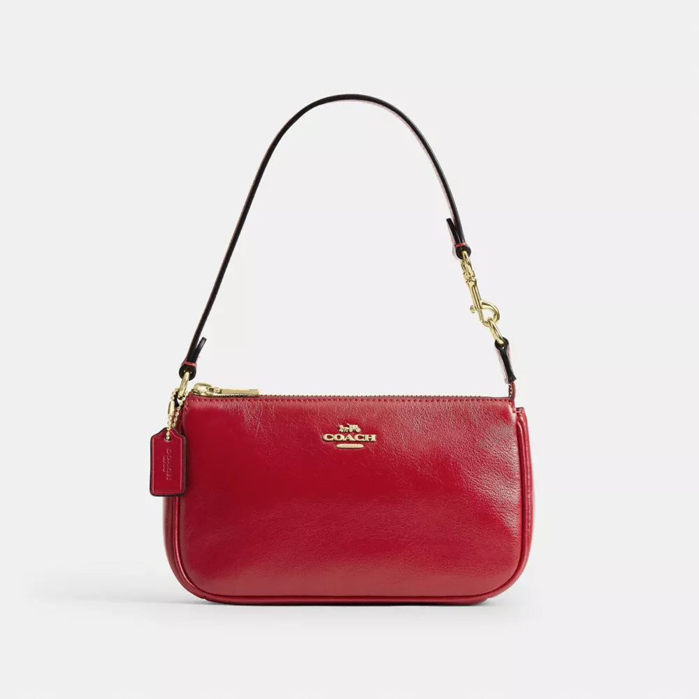 Nolita 19 - Crinkle Leather/Gold/Poppy