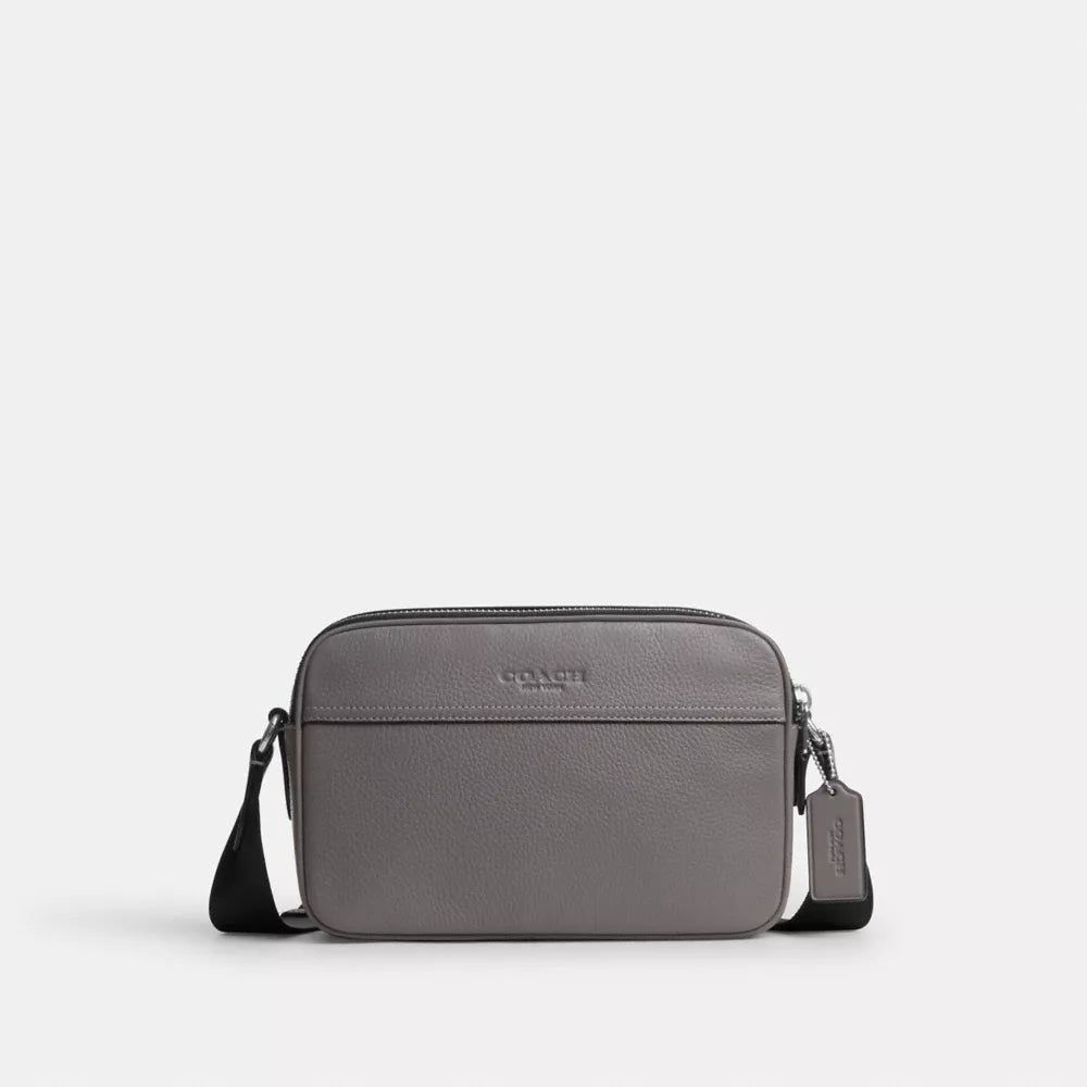 Graham Crossbody Bag - Silver/Graphite