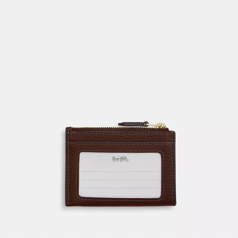 Mini Skinny ID Case - Gold/Maple