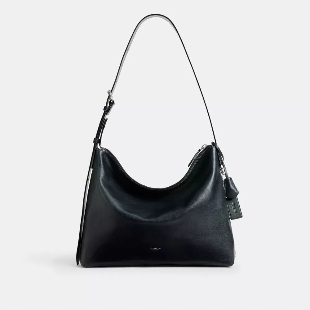 Mott Messenger Bag 38 - Pebbled Leather/Navy/Green
