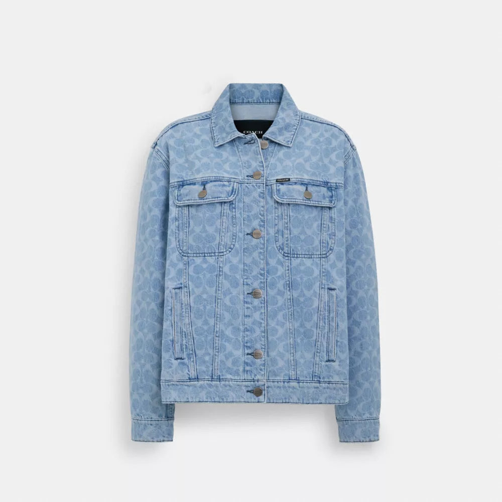 Signature Denim Jacket - Light Wash
