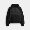 Signature Hoodie In Organic Cotton - Charcoal Signature