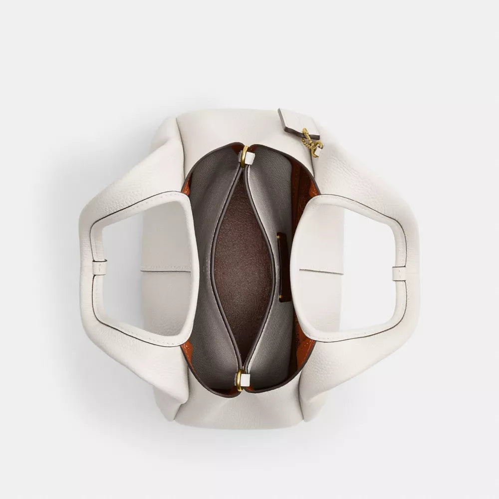 Lana Shoulder Bag 23 - Brass/Chalk