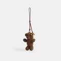Bear Bag Charm - Brass/Multi
