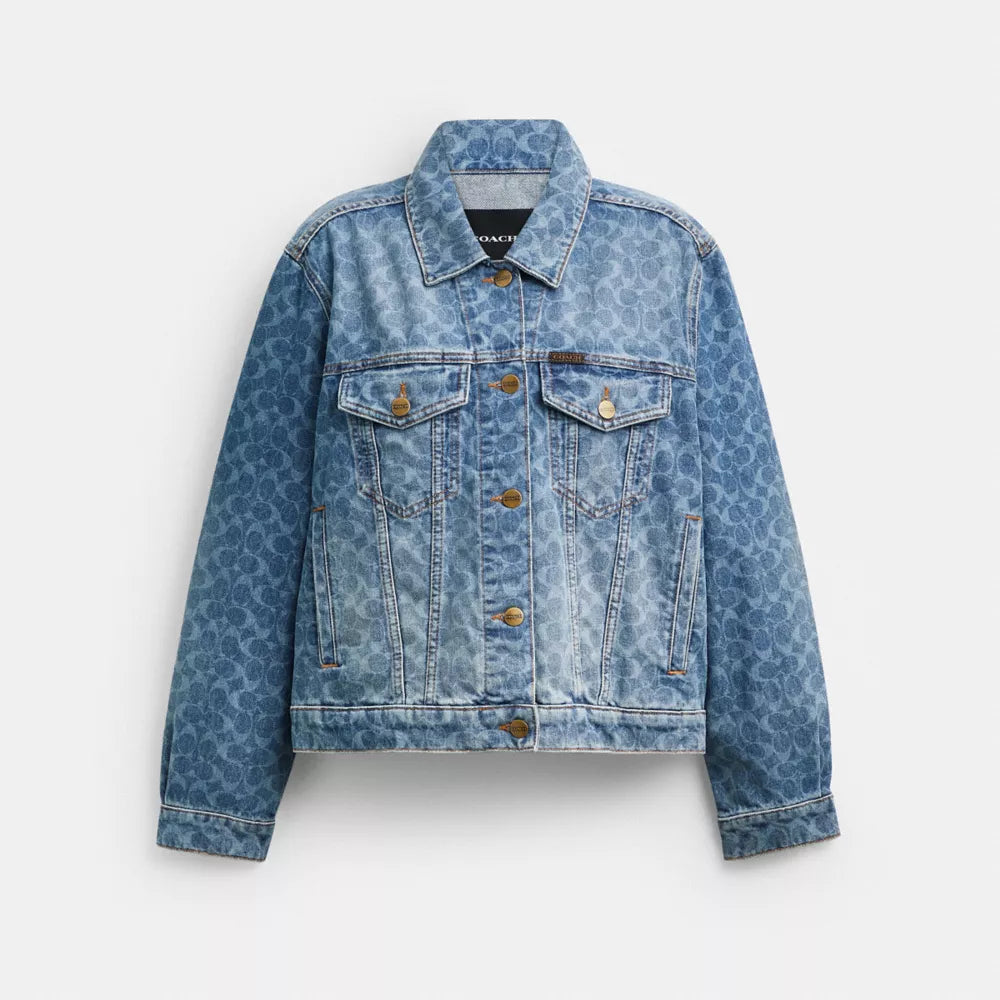 Signature Denim Trucker Jacket - Cold Spring