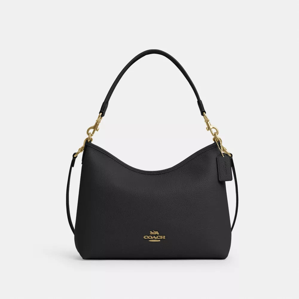 Laurel Shoulder Bag - Gold/Black