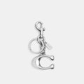 Signature Bag Charm - Silver