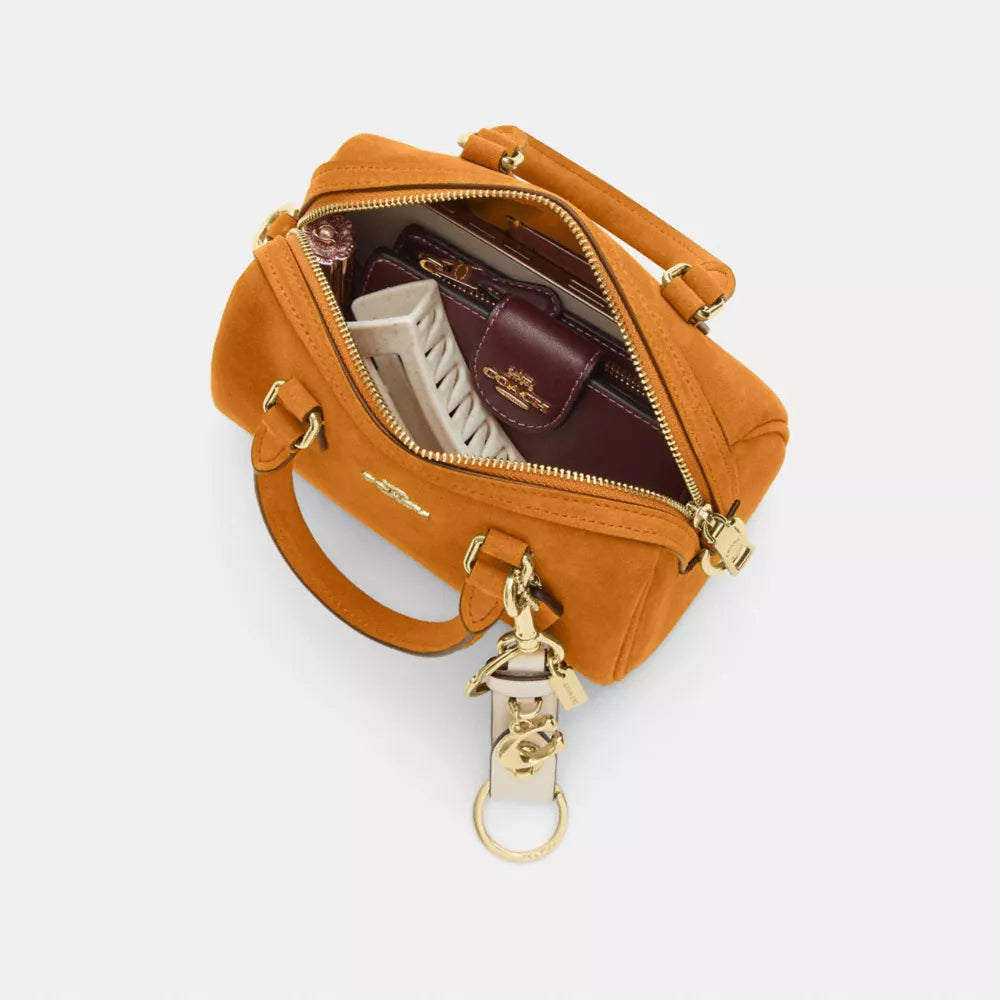 Mini Rowan Crossbody Bag - Gold/Marigold