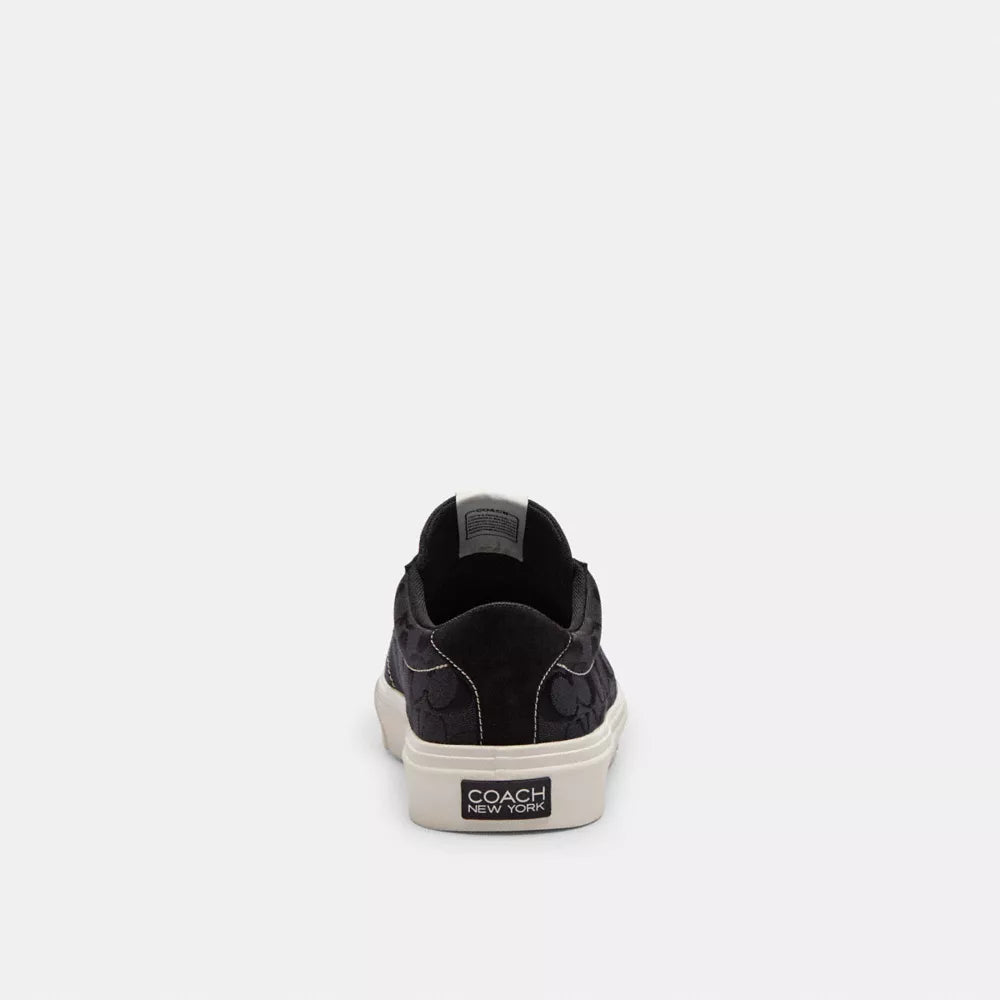 Skate Sneaker In Signature Jacquard - Black/Chalk