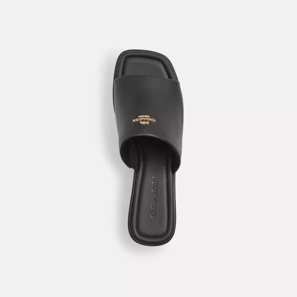 Phoebe Platform Sandal - Black