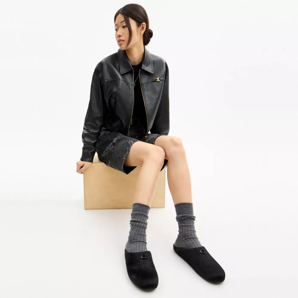 Sculpted C Soft Mule - Black