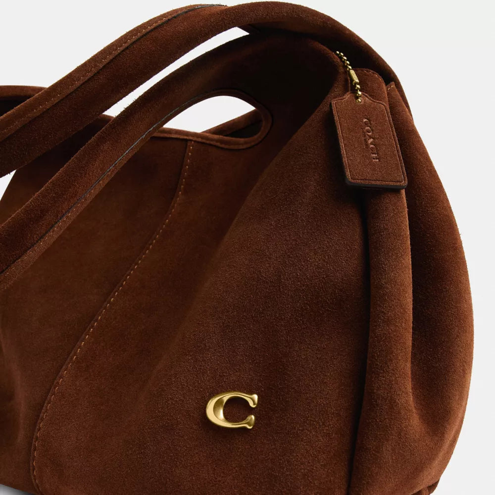 Lana Shoulder Bag - Brass/Warm Brown
