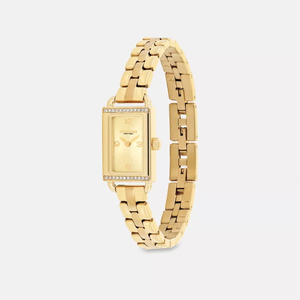 Mini Liz Watch, 17MM X 24MM - Gold