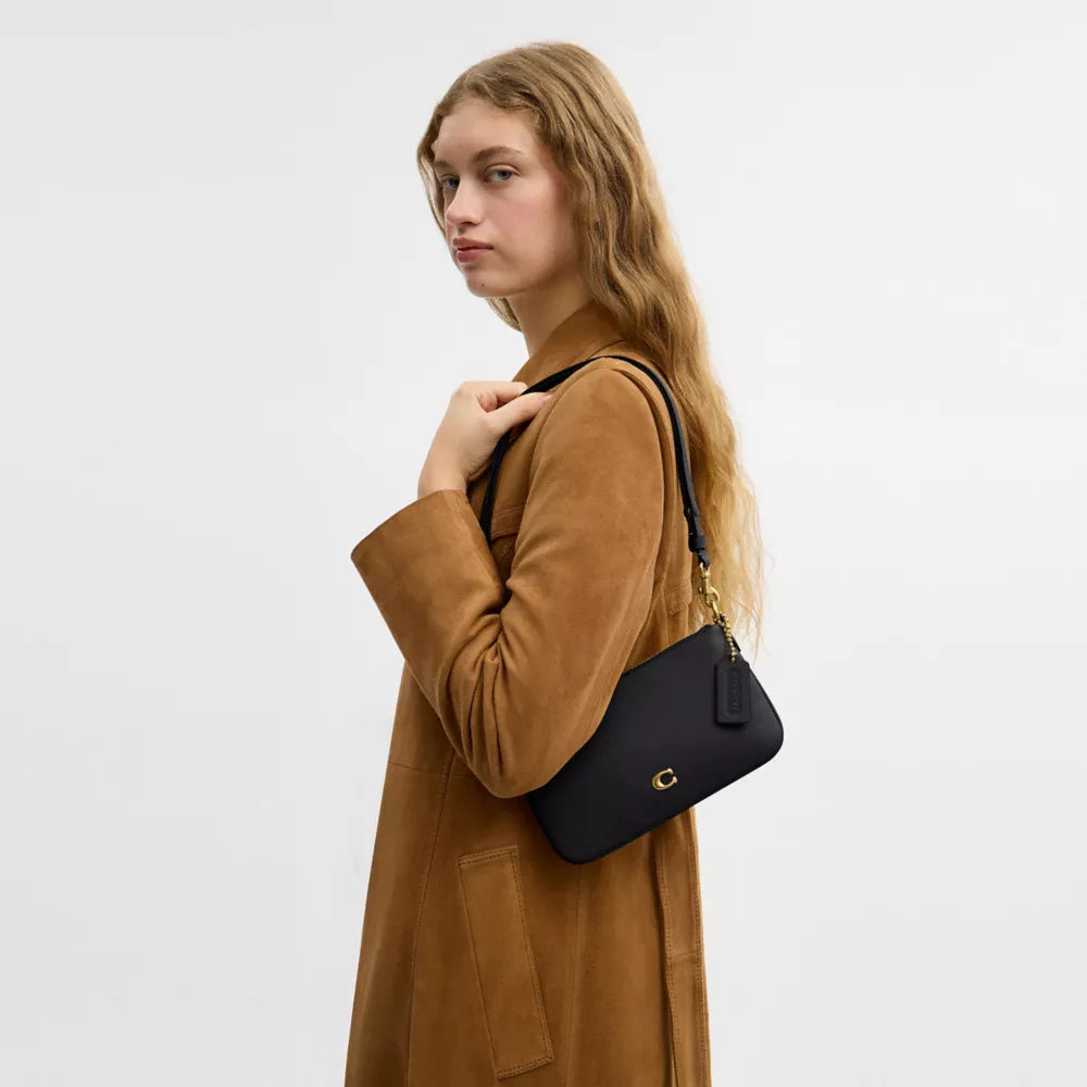 Audrey Crossbody Bag - Brass/Black