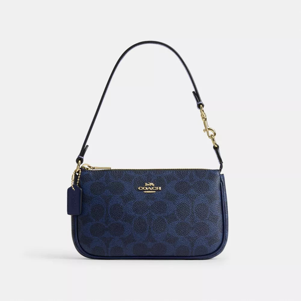 Nolita 19 In Signature Canvas - Signature Canvas/Gold/Navy