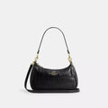 Soft Teri Shoulder Bag - Gold/Black