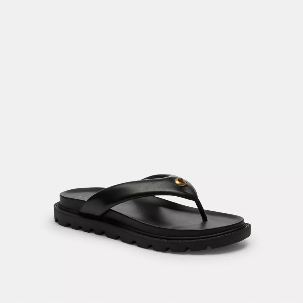 Brynn Thong Sandal - Black