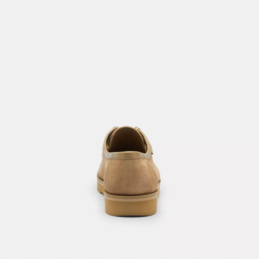 Chukka Shoe With Signature Canvas - Stone