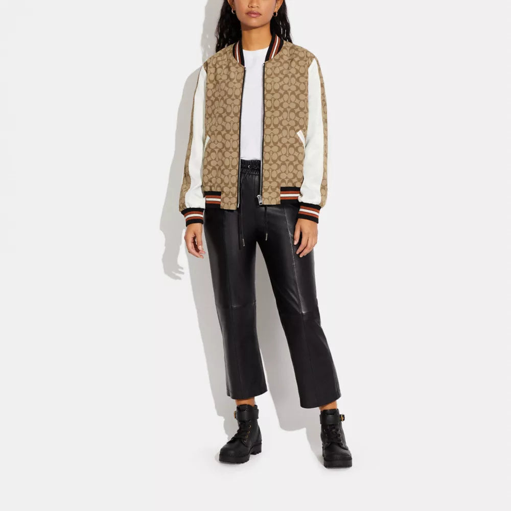 Signature Souvenir Jacket - Khaki Multi
