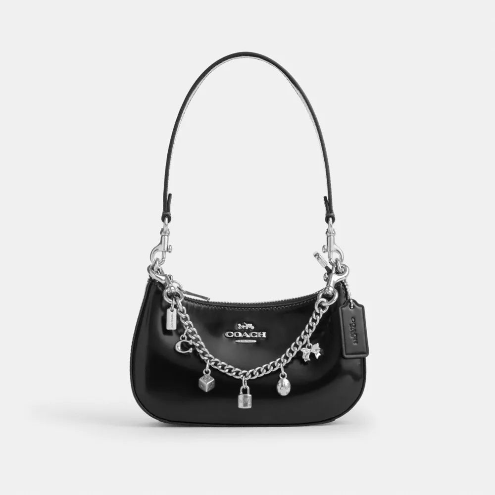Silver Swagger Chain With Charms - Silver/SILVER