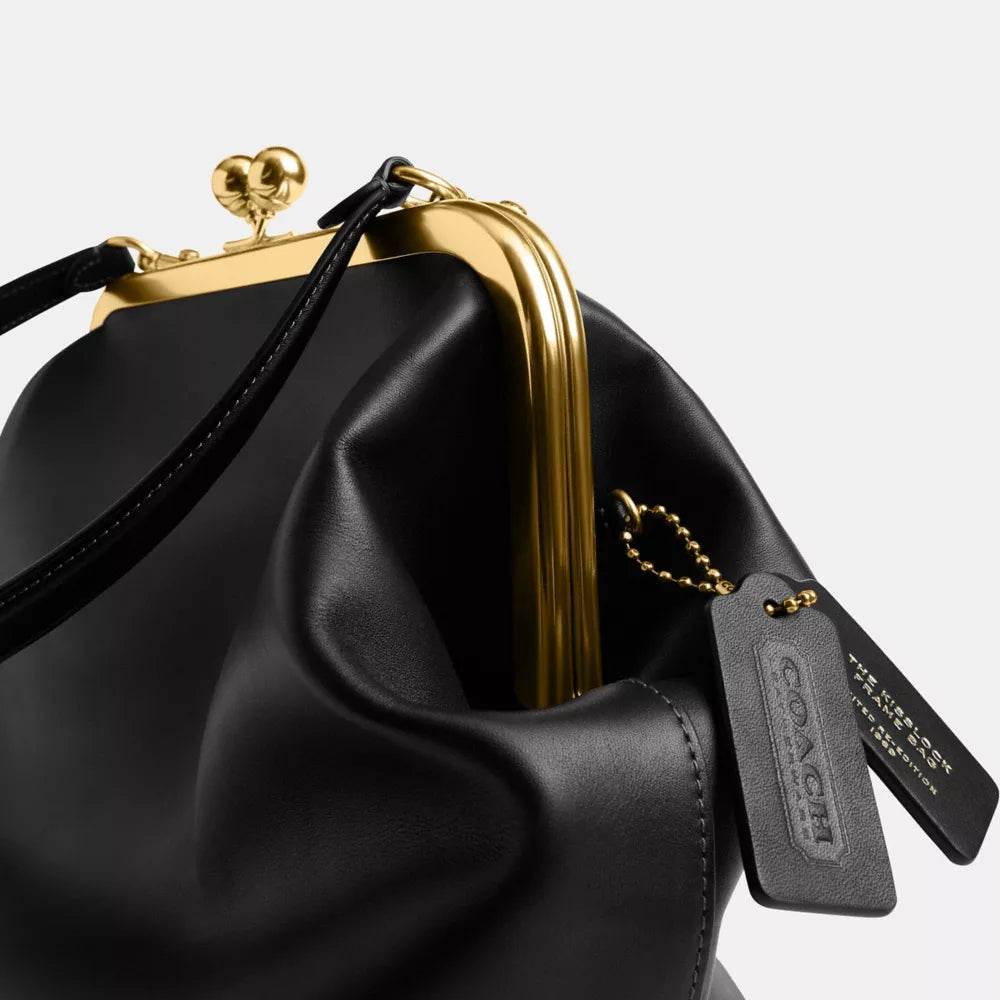 Kisslock Frame Bag 27 - Brass/Black