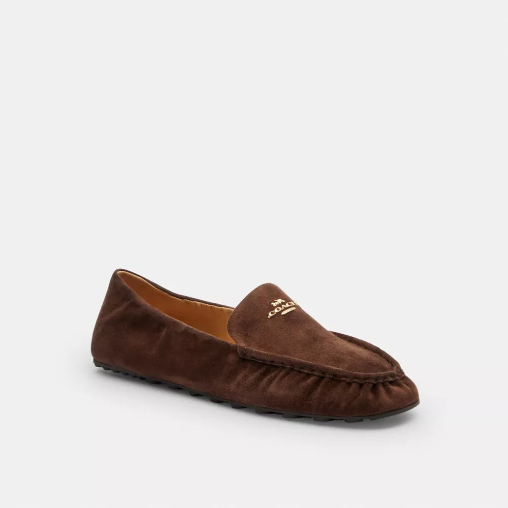Phoebe Soft Loafer - Suede/Maple