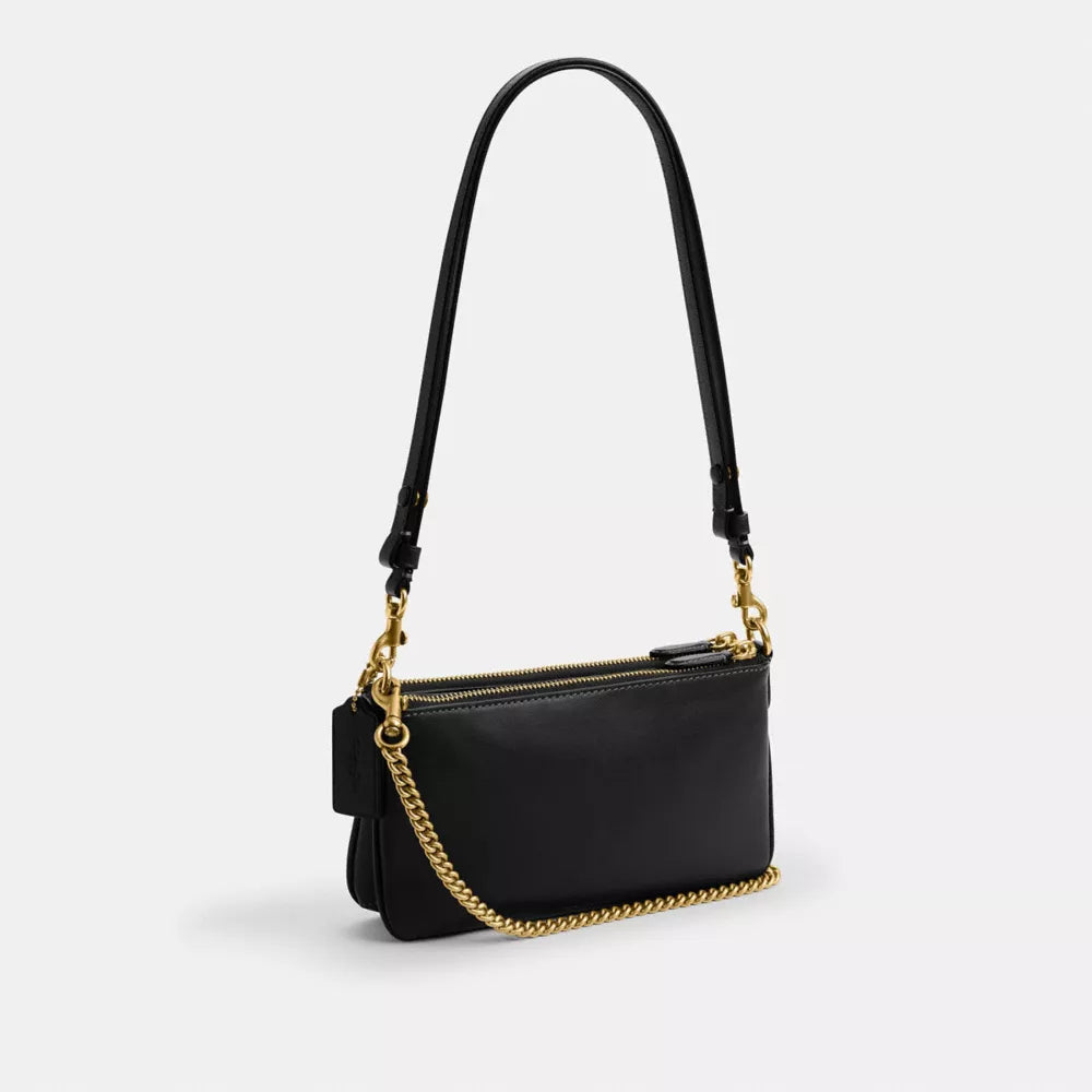 Audrey Crossbody Bag - Brass/Black