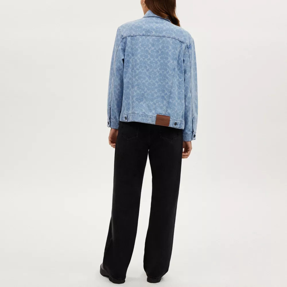 Signature Denim Jacket - Light Wash