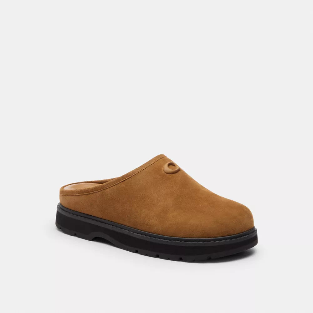 Sport Clog - Suede/Tobacco/Natural