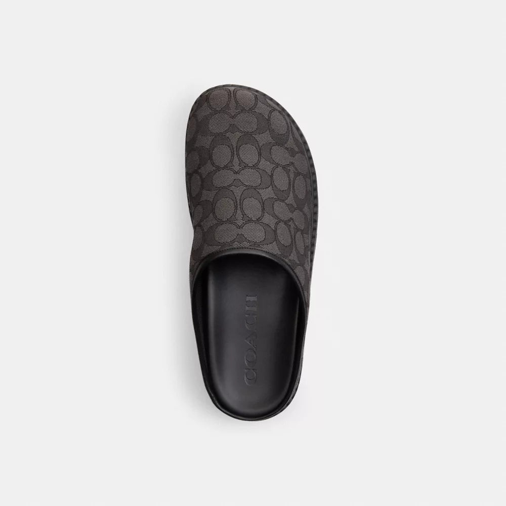 Sport Clog In Signature Jacquard - Signature Jacquard/Graphite/Black