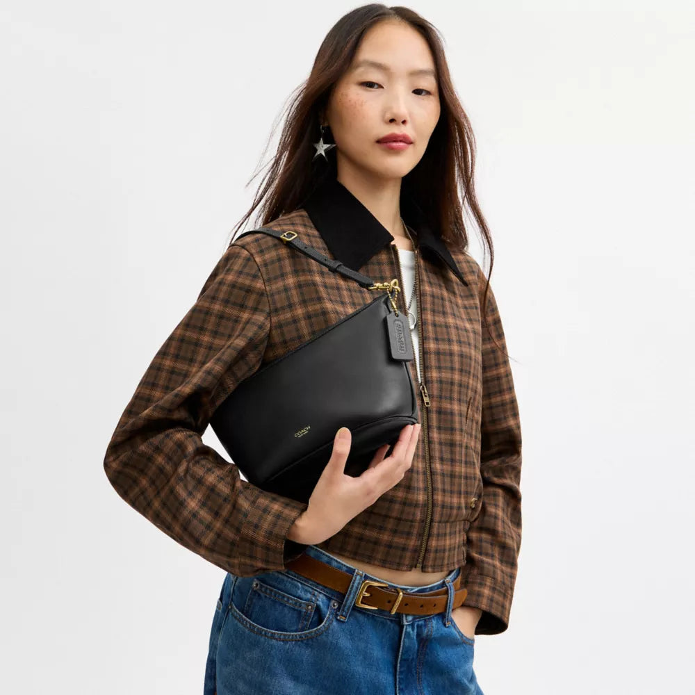 Demi Bag - Glovetan Leather/Brass/Black