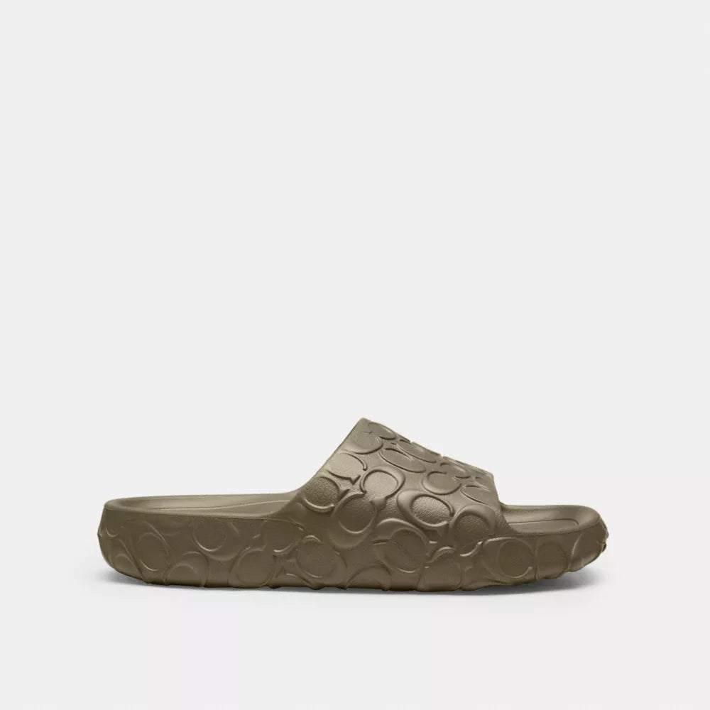 Bay Slide In Signature - Army Green