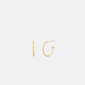 Medium Hoop Earrings - Gold