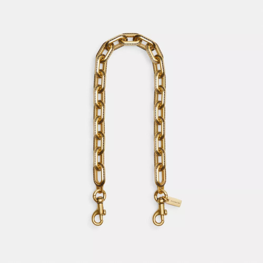 Link Chain Strap - Metal/Brass