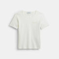 Pointelle T-Shirt - Off White