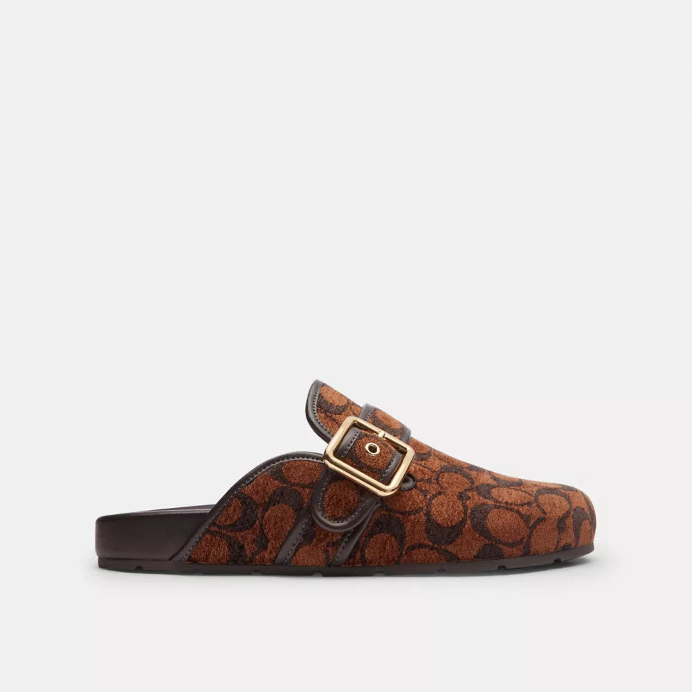 Archival Buckle Clog In Signature Chenille - Signature Chenille/Truffle