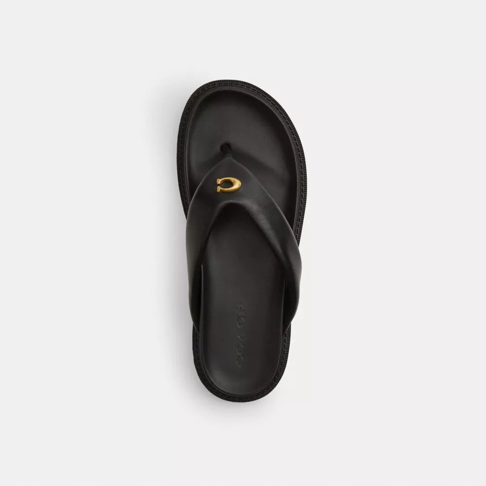 Brynn Thong Sandal - Black
