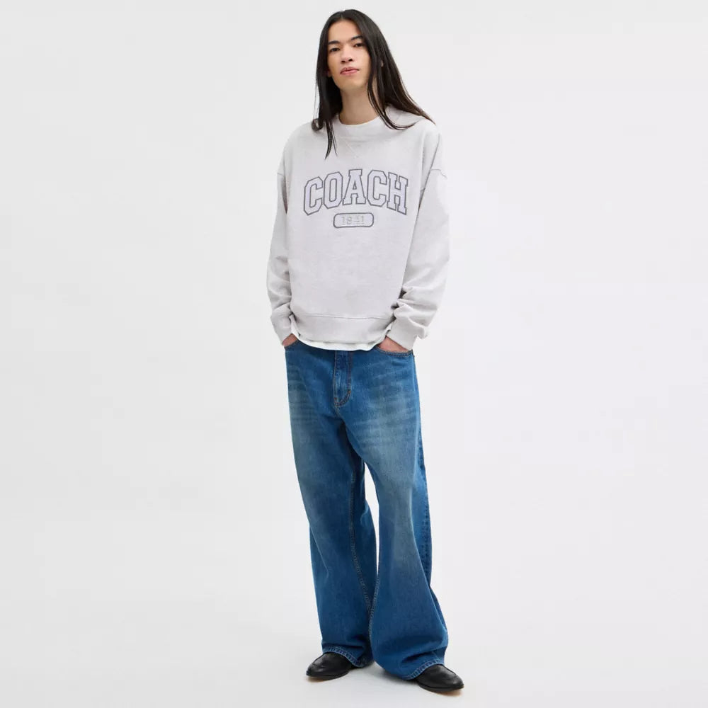 Crewneck - Heather Grey