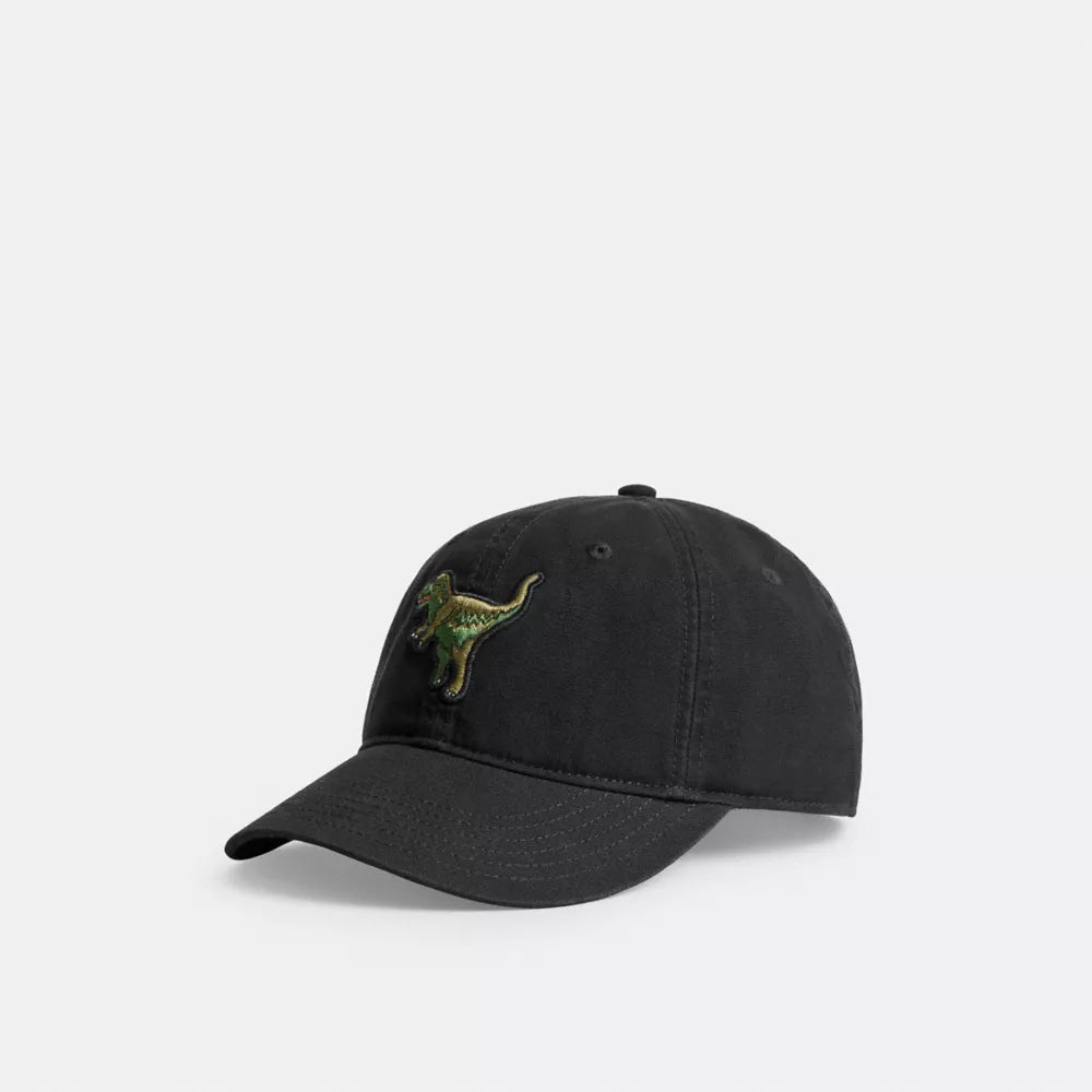 Rexy Patch Baseball Hat - Black