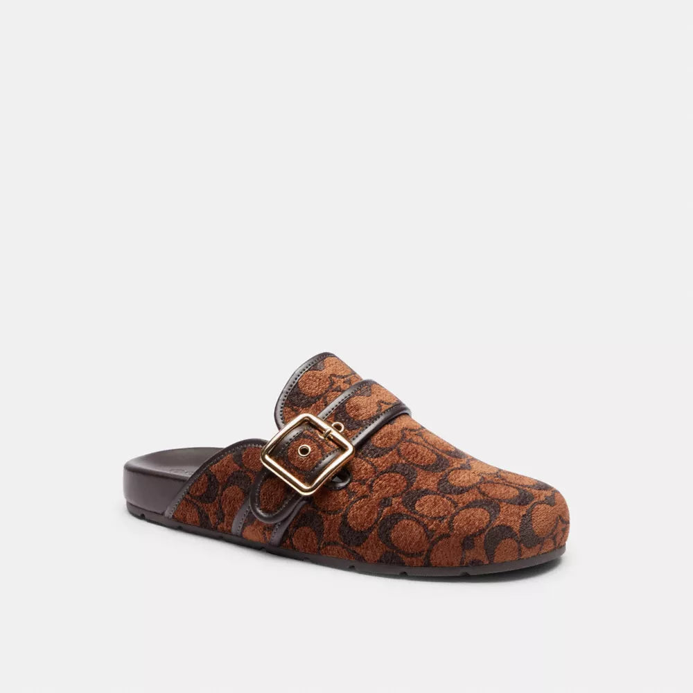 Archival Buckle Clog In Signature Chenille - Signature Chenille/Truffle