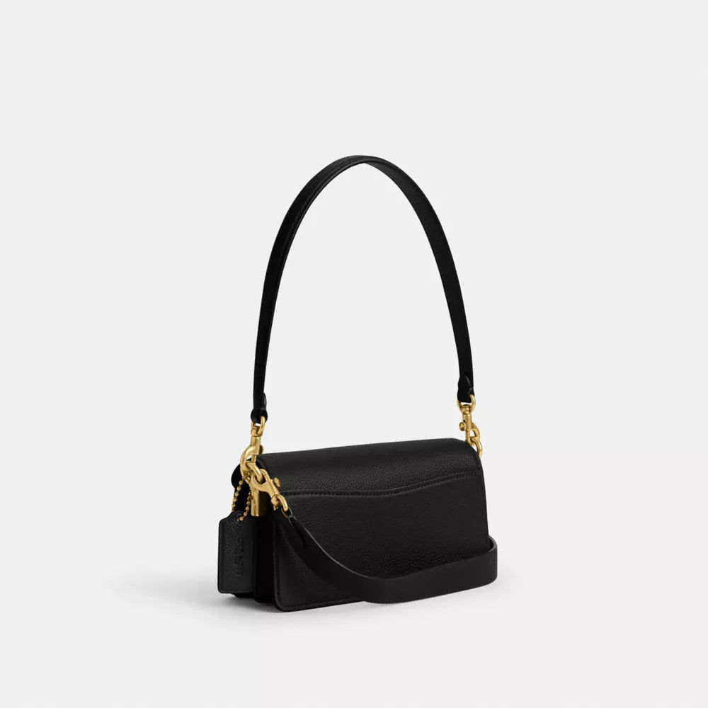 Tabby Shoulder Bag 20 - Brass/Black