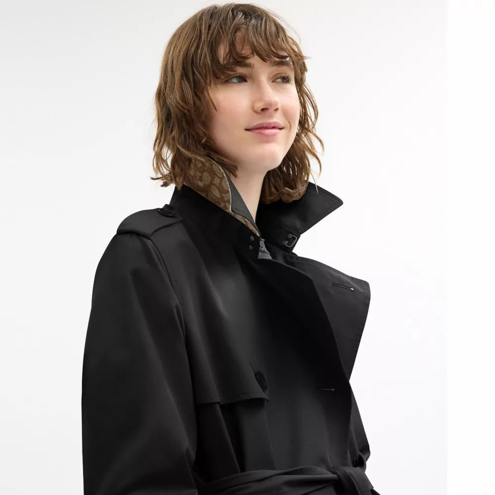 Mid Trench - Black