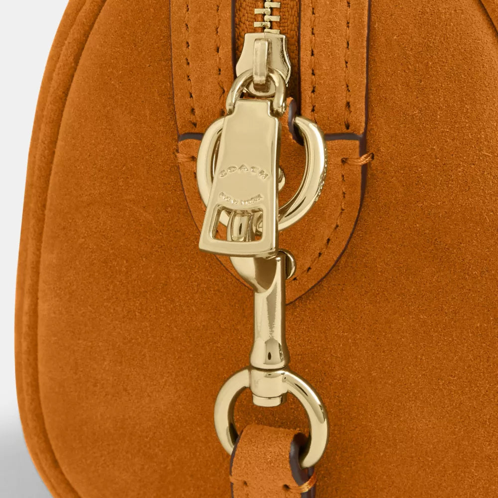 Mini Rowan Crossbody Bag - Gold/Marigold