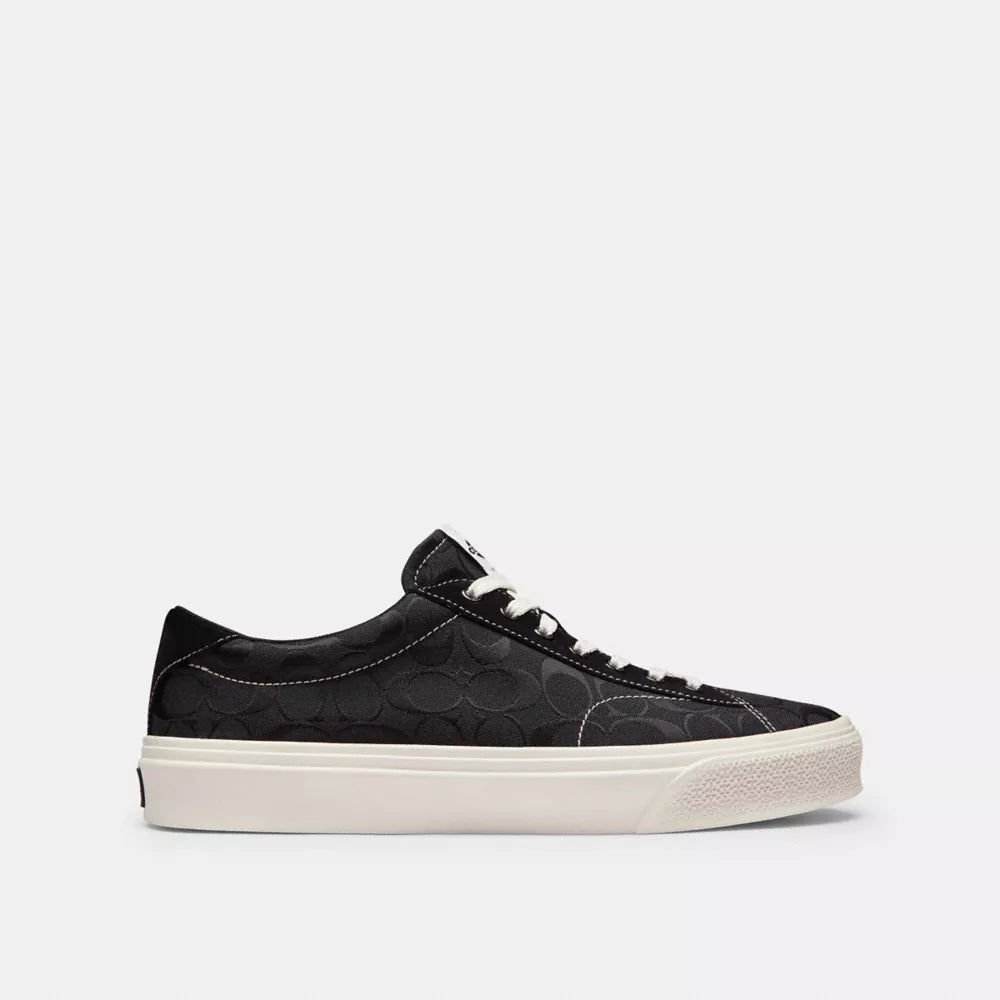 Skate Sneaker In Signature Jacquard - Black/Chalk