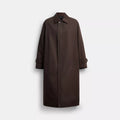 Twill Balmacaan - Dark Brown