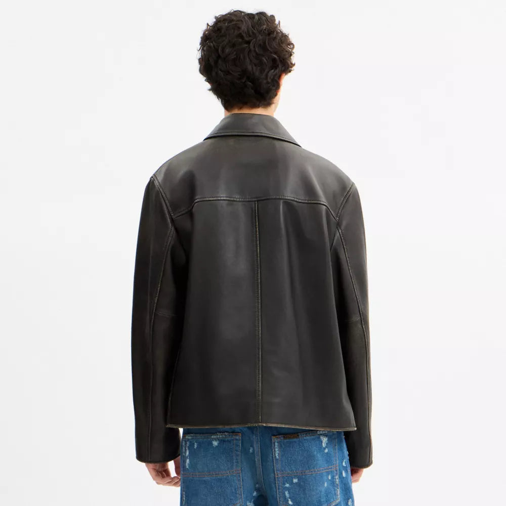 Loved Leather Jacket - Black